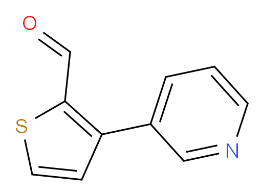3-(pyridin-3-yl)thiophene-2-carbaldehyde