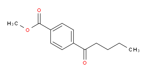 Methyl 4-pentanoylbenzoate;4-PENTANOYL-BENZOIC ACID METHYL ESTER;4-(1-oxopentyl)benzoic acid Methyl ester