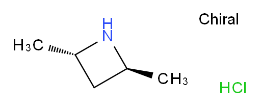 Azetidine, 2,4-dimethyl-, hydrochloride (1:1), (2R,4R)-rel-