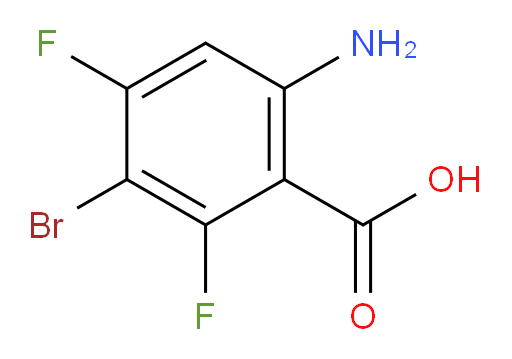 6-amino-3-bromo-2,4-difluorobenzoic acid