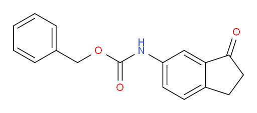 benzyl (3-oxo-2,3-dihydro-1H-inden-5-yl)carbamate