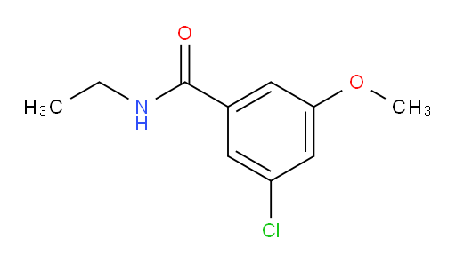 3-chloro-N-ethyl-5-methoxybenzamide