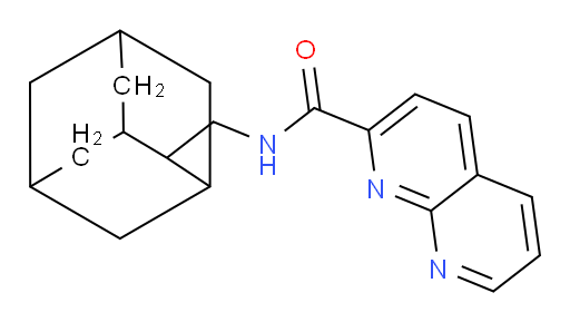 N-(adamantan-2-ylmethyl)-1,8-naphthyridine-2-carboxamide