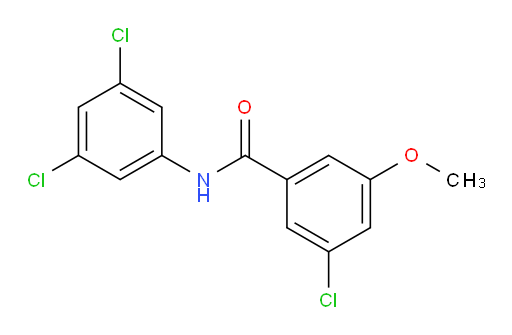 3-chloro-N-(3,5-dichlorophenyl)-5-methoxybenzamide