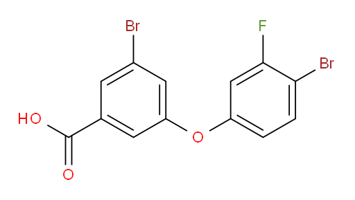 3-bromo-5-(4-bromo-3-fluorophenoxy)benzoic acid