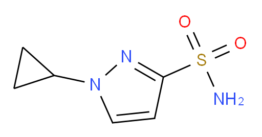1-cyclopropyl-1H-pyrazole-3-sulfonamide