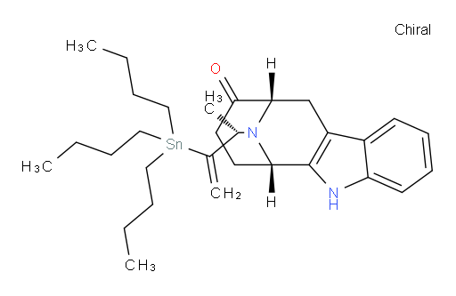 (6S,10S)-12-((S)-3-(tributylstannyl)but-3-en-2-yl)-7,8,10,11-tetrahydro-5H-6,10-epiminocycloocta[b]indol-9(6H)-one