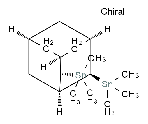 (1R,2R,3s,4S,5S,7r)-2,4-bis(trimethylstannyl)adamantane
