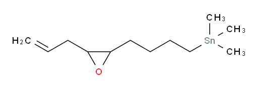 (4-(3-allyloxiran-2-yl)butyl)trimethylstannane