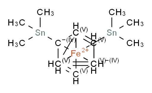 1,3-Bis(trimethylstannyl)ferrocene
