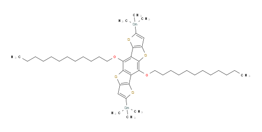 1,1′-[5,10-Bis(dodecyloxy)dithieno[2,3-d:2′,3′-d′]benzo[1,2-b:4,5-b′]dithiophene-2,7-diyl]bis[1,1,1-trimethylstannane]