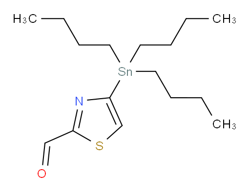 4-(三丁基锡基)噻唑-2-甲醛