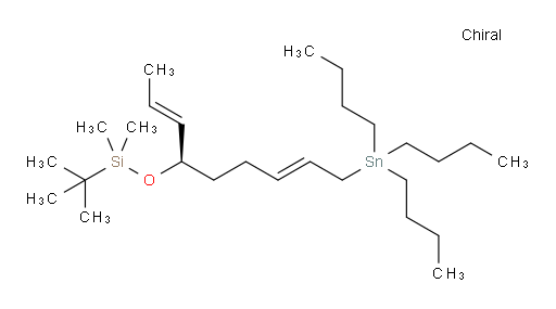 tert-butyldimethyl(((R,2E,7E)-9-(tributylstannyl)nona-2,7-dien-4-yl)oxy)silane