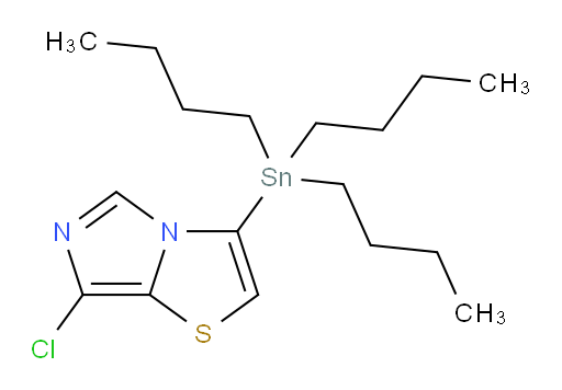 7-氯-3-(三丁基锡基)咪唑并[5,1-b]噻唑