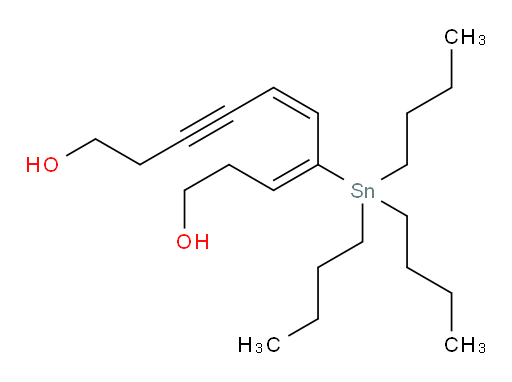 (3E,5Z)-4-(三丁基锡基)十-3,5-二烯-7-炔e-1,10-二醇