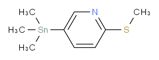 2-(甲基硫基)-5-(三甲基锡基)吡啶