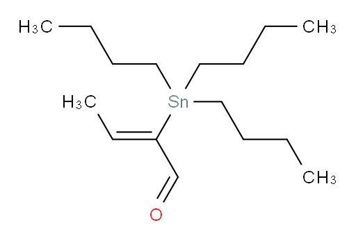 (Z)-2-(三丁基锡基)丁-2-烯醛