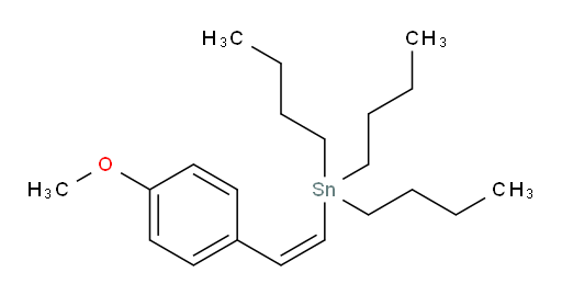 (Z)-三丁基(4-甲氧基苯乙烯基)锡烷
