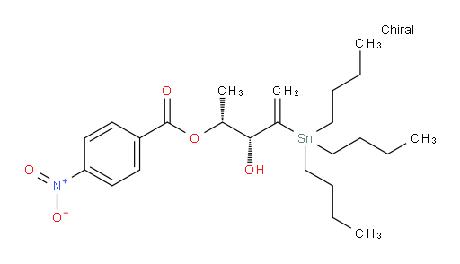 (2R,3R)-3-hydroxy-4-(tributylstannyl)pent-4-en-2-yl 4-nitrobenzoate