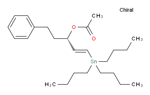 (S,E)-5-苯基-1-(三丁基锡基)戊-1-烯-3-基 乙酸酯