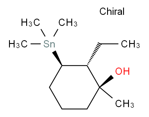 (1S,2R,3R)-2-乙基-1-甲基-3-(三甲基锡基)环己醇