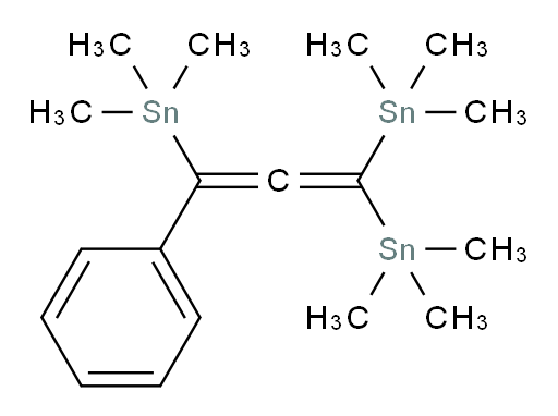 (3-苯基propa-1,2-二烯-1,1,3-三基)三(三甲基锡烷)