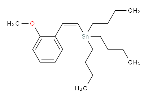 (Z)-三丁基(2-甲氧基苯乙烯基)锡烷