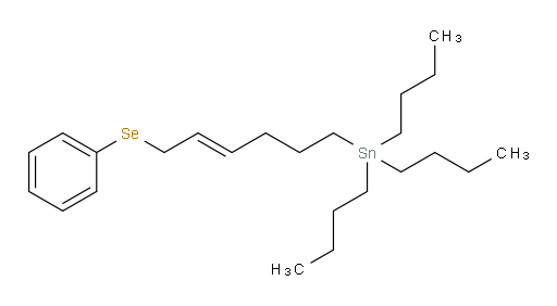 (E)-三丁基(6-(苯基硒基)己-4-烯-1-基)锡烷