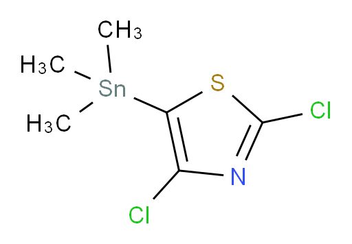 2,4-二氯-5-(三甲基锡基)噻唑