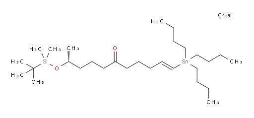 (R,E)-10-((tert-butyldimethylsilyl)oxy)-1-(tributylstannyl)undec-1-en-6-one