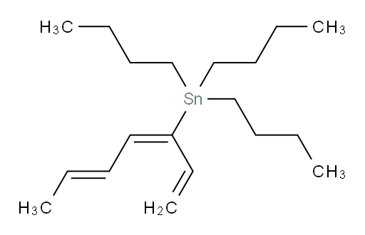 tributyl((3E,5E)-hepta-1,3,5-trien-3-yl)stannane