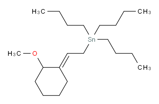 (E)-三丁基(2-(2-甲氧基环己亚基)乙基)锡烷