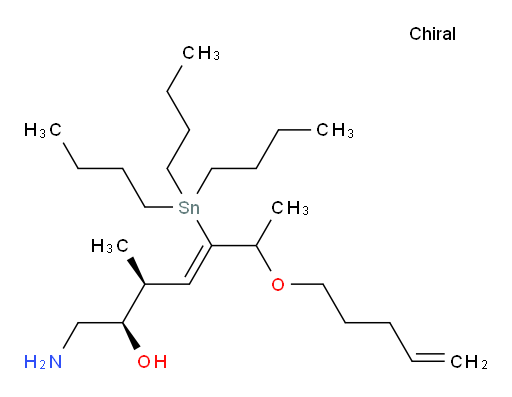 (2R,3S,Z)-1-氨基-3-甲基-6-(戊-4-烯-1-氧基)-5-(三丁基锡基)庚-4-烯-2-醇