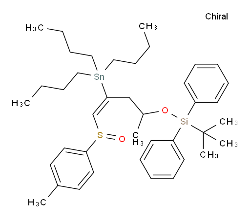 叔丁基二苯基(((E)-5-((S)-对甲苯基亚砜)-4-(三丁基锡基)戊-4-烯-2-氧基))硅烷