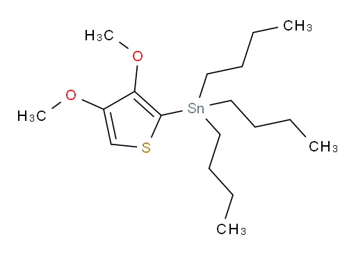 三丁基(3,4-二甲氧基噻吩-2-基)锡烷