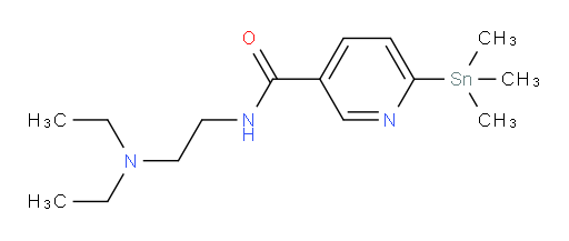 N-(2-(二乙氨基)乙基)-6-(三甲基锡基)烟酰胺
