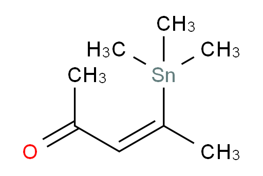 (Z)-4-(三甲基锡基)戊-3-烯-2-酮