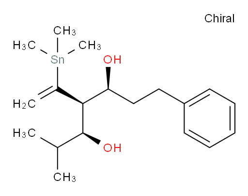 (3S,4S,5S)-6-甲基-1-苯基-4-(1-(三甲基锡基)乙烯基)庚烷-3,5-二醇