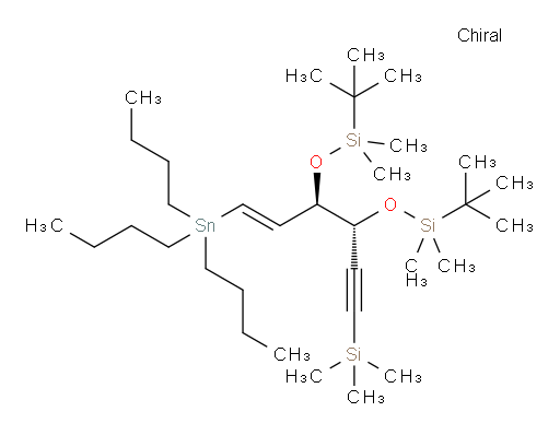 (5R,6R)-2,2,3,3,8,8,9,9-八甲基-5-((E)-2-(三丁基锡基)乙烯基)-6-((三甲基硅基)乙炔基)-4,7-二氧杂-3,8-二硅杂癸烷