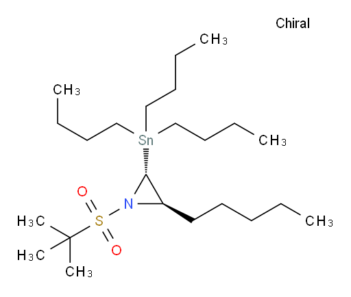 (2R,3R)-1-(叔丁基磺酰基)-2-戊基-3-(三丁基锡基)氮丙啶
