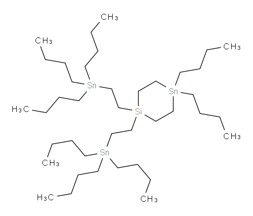 4,4-二丁基-1,1-双(2-(三丁基锡基)乙基)-1,4-硅杂stanninane