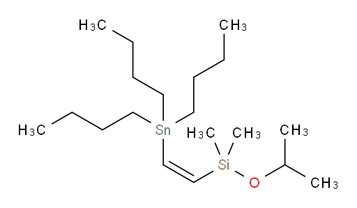(Z)-异丙氧基二甲基(2-(三丁基锡基)乙烯基)硅烷