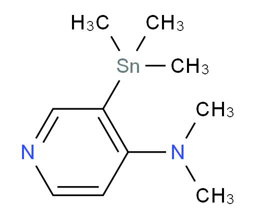 N,N-二甲基-3-(三甲基锡基)吡啶-4-胺