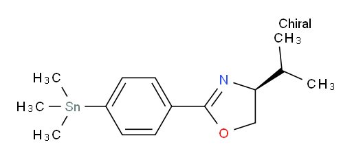 (S)-4-异丙基-2-(4-(三甲基锡基)苯基)-4,5-二氢噁唑