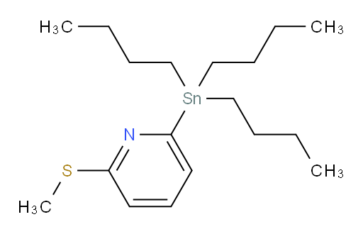 2-(甲基硫基)-6-(三丁基锡基)吡啶
