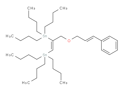 ((Z)-3-(肉桂基氧基)丙-1-烯-1,2-二基)双(三丁基锡烷)