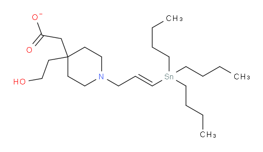 (E)-2-(4-(2-羟基乙基)-1-(3-(三丁基锡基)烯丙基)哌啶-4-基)乙酸酯