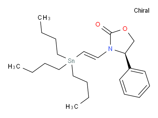 (R,E)-4-苯基-3-(2-(三丁基锡基)乙烯基)噁唑烷-2-酮