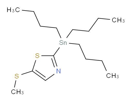 5-(甲基硫基)-2-(三丁基锡基)噻唑