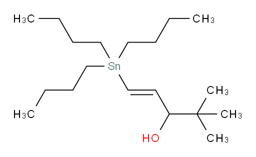 (E)-4,4-二甲基-1-(三丁基锡基)戊-1-烯-3-醇